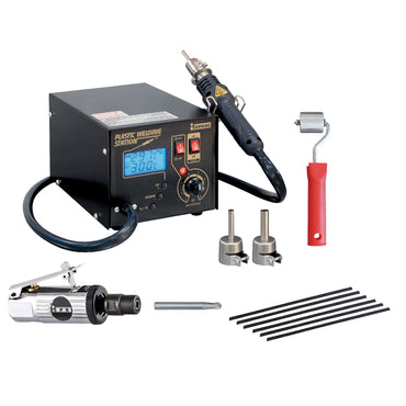 Plastics' Welding Kit - With Consumables And Scraper